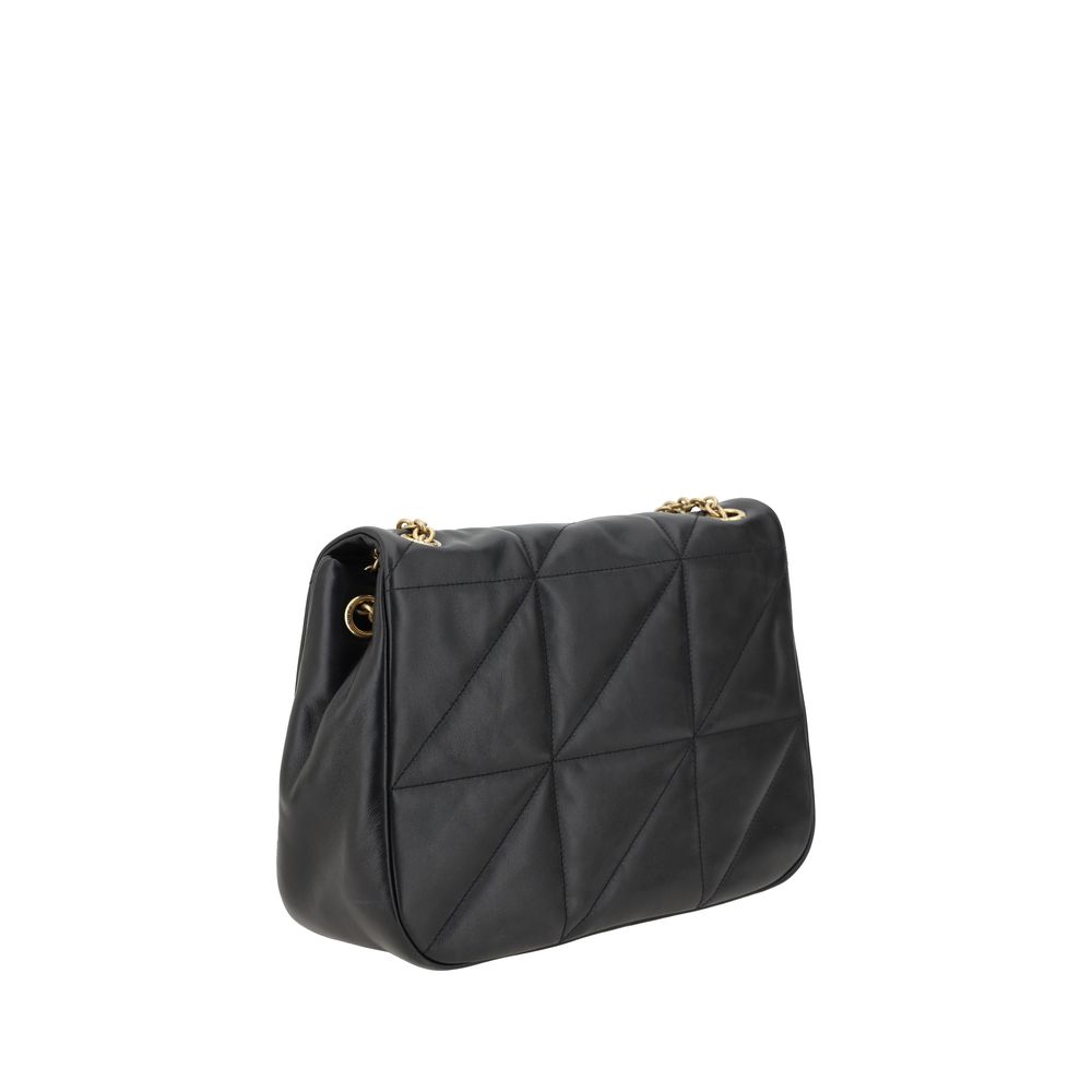 Saint Laurent Black Calf Leather Taurus Shoulder Bag