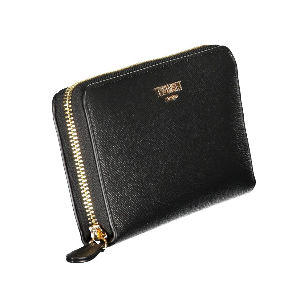 Twinset Black Polyurethane Women's Wallet
