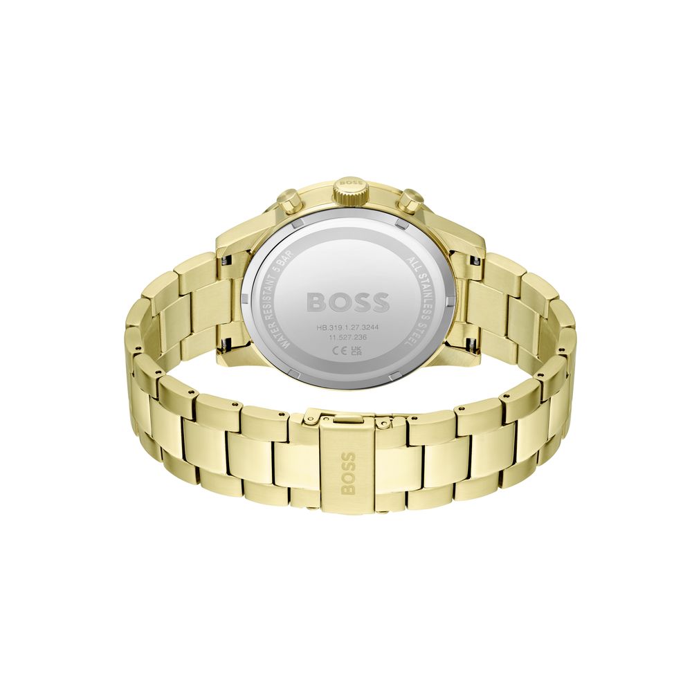 Hugo Boss Gouden Roestvrijstalen Dress Watch