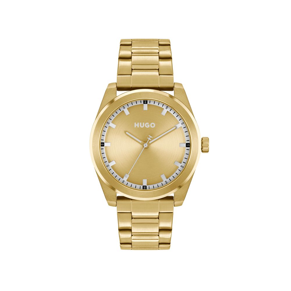 Hugo Boss Gouden Roestvrijstalen Dress Watch