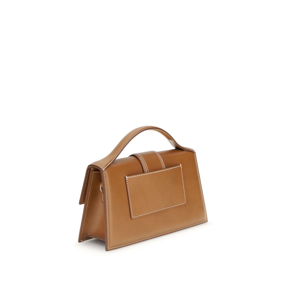 Jacquemus Bruine Kalfsleren Bos Taurus Handtas
