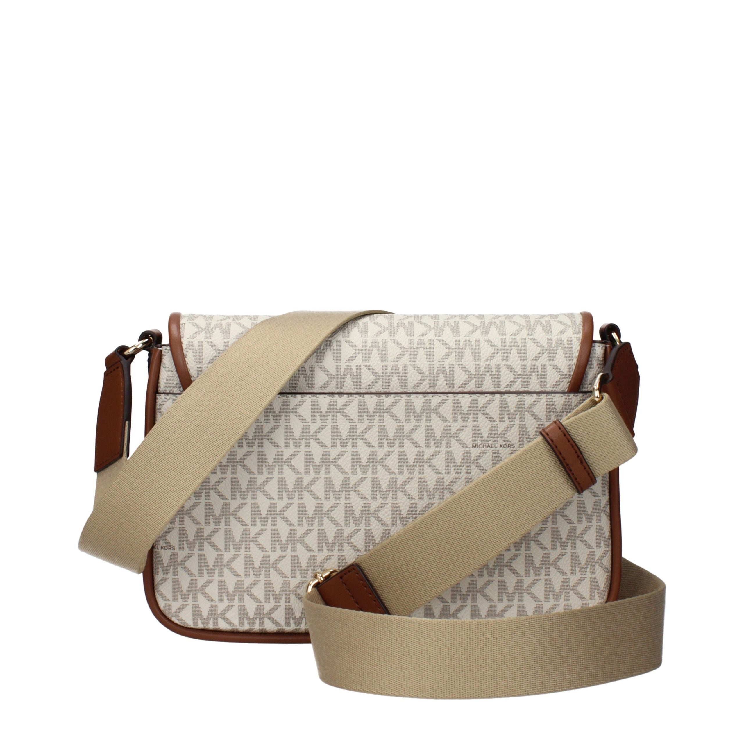 Michael Kors Beige Stoffen Crossbodytas