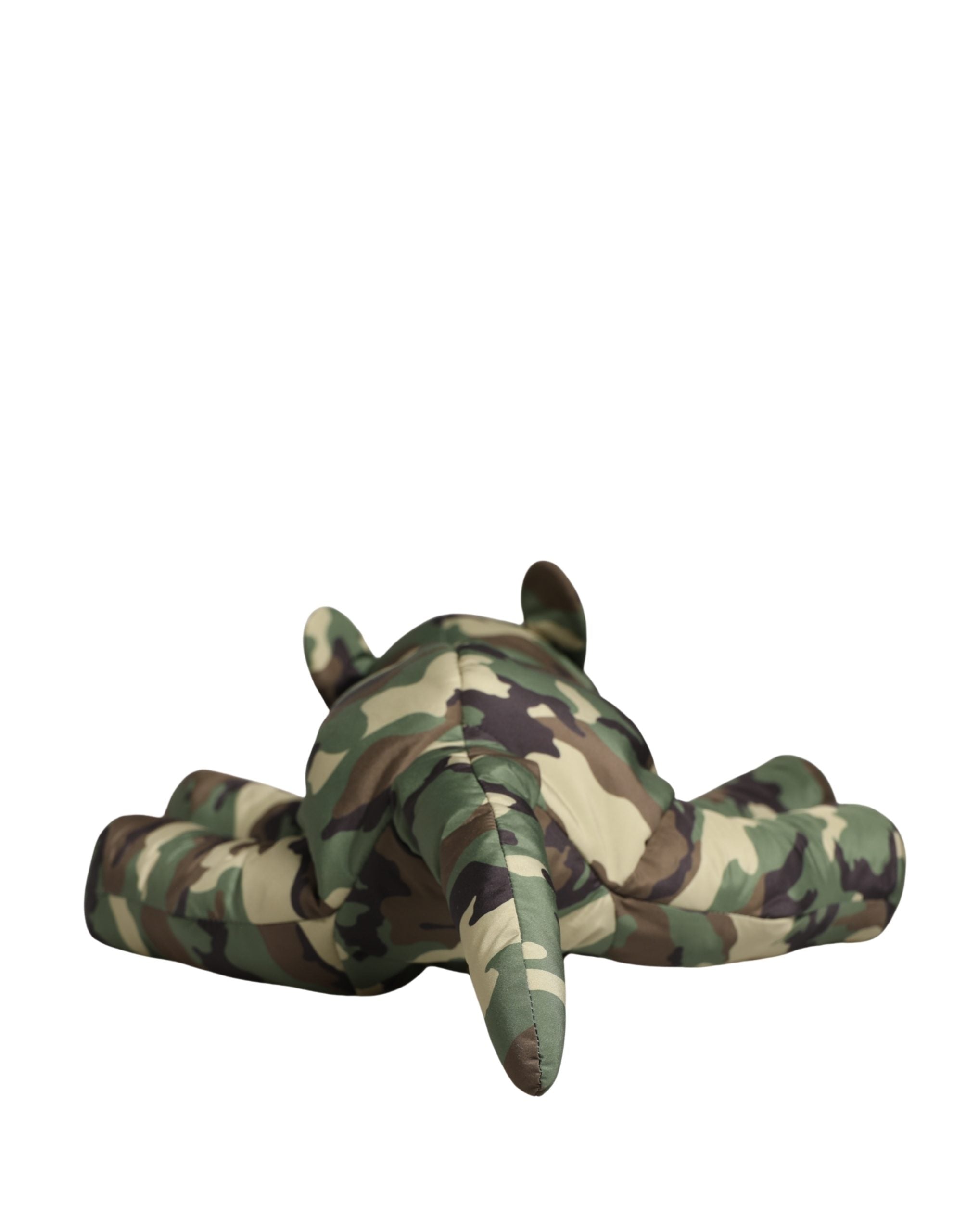 Dolce & Gabbana Multicolor Camouflage Animal Silhouette Waist Bag