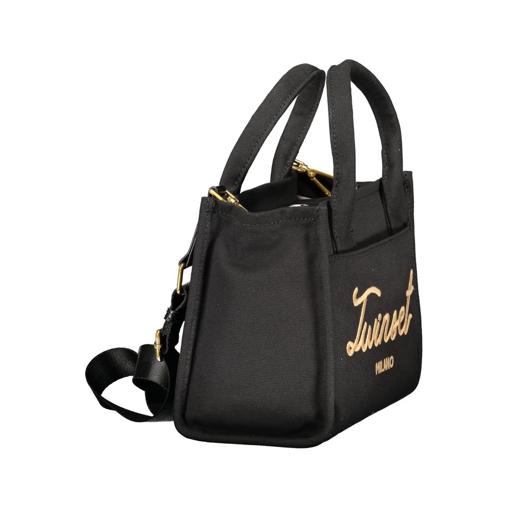 Twinset Black Cotton Women's Handbag
