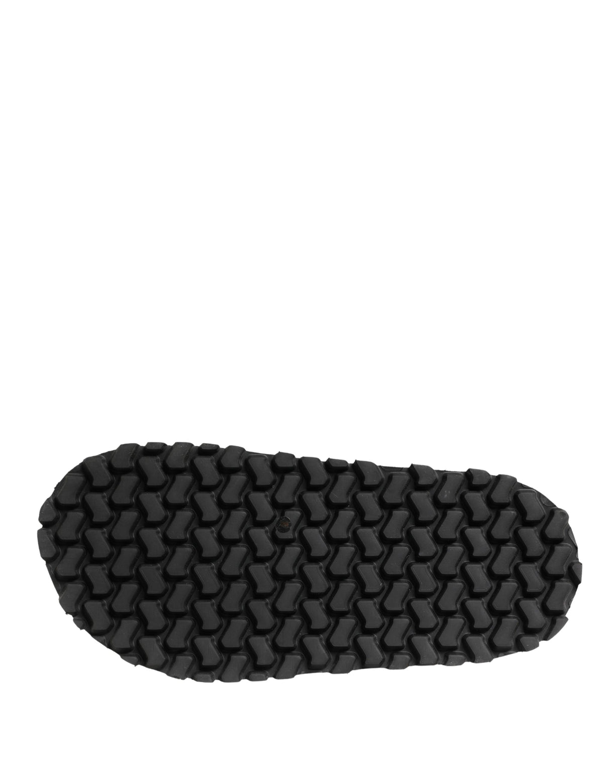 Dolce & Gabbana Black Logo Detailed Men's Chunky Sandals Shoes