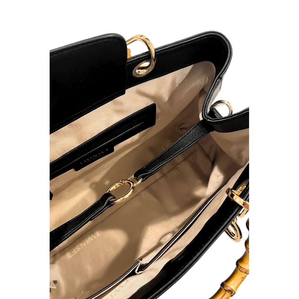 Twinset Zwarte PU Dameshandtas