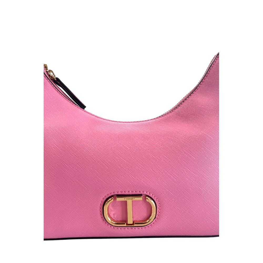 Twinset Roze PU Dames Schoudertas