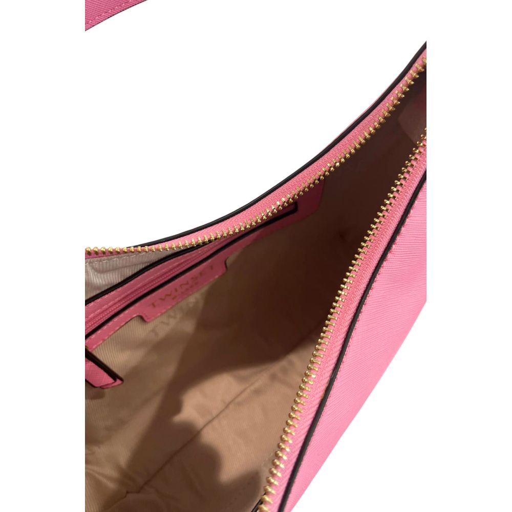Twinset Roze PU Dames Schoudertas