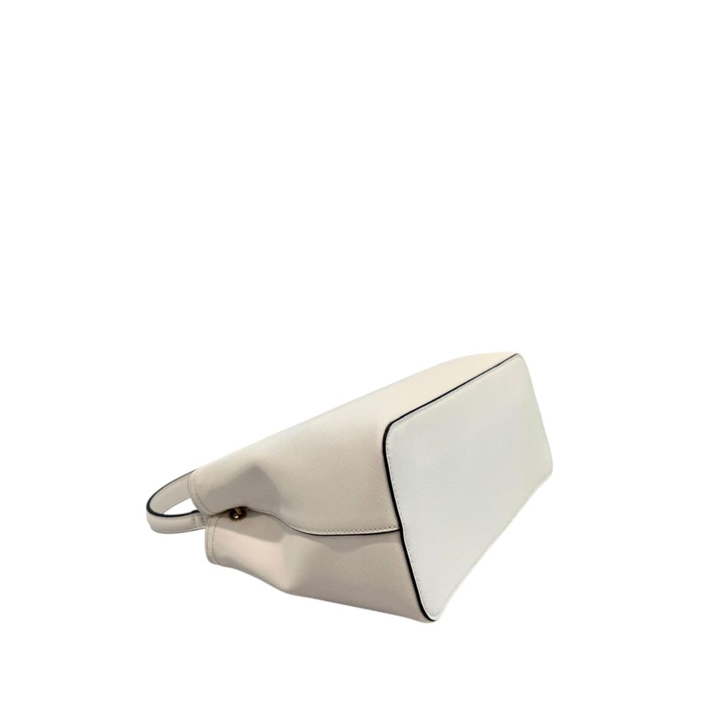Twinset White PU Women's Handbag
