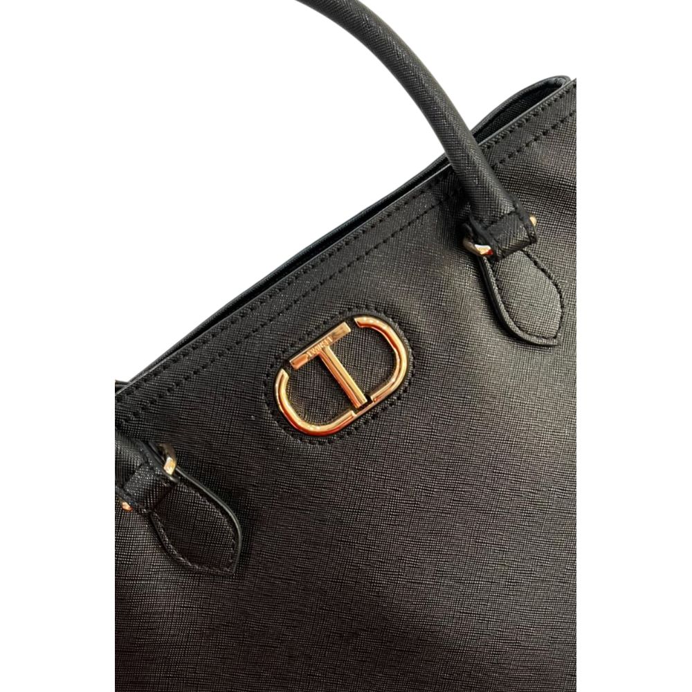 Twinset Yellow Polyurethane Women's Shoulder Bag