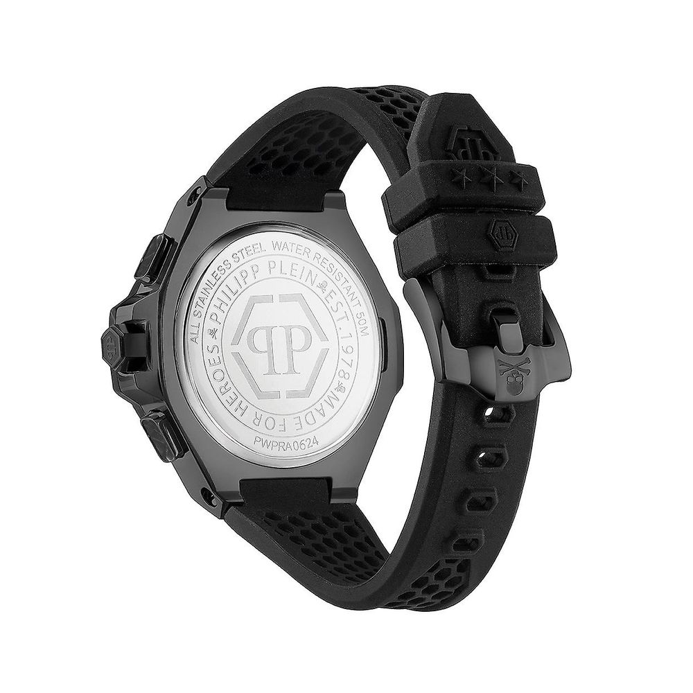 Philipp Plein Zwart Synthetisch Sport Horloge