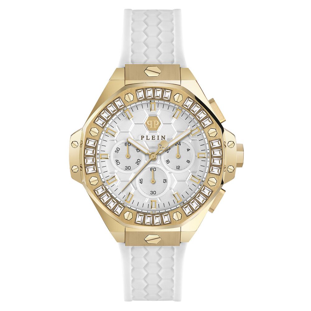 Philipp Plein Wit Synthetisch Dameshorloge