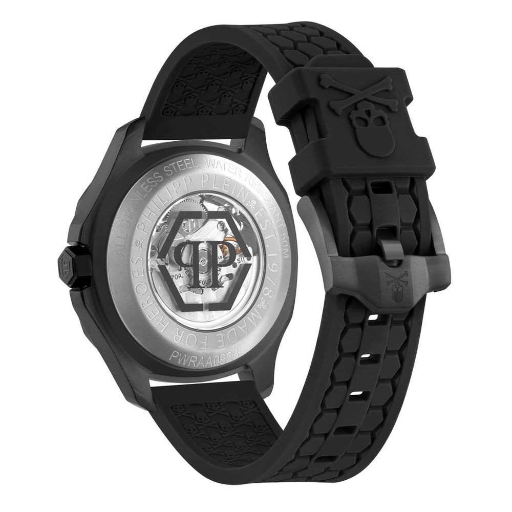 Philipp Plein Zwart Synthetisch Sport Horloge