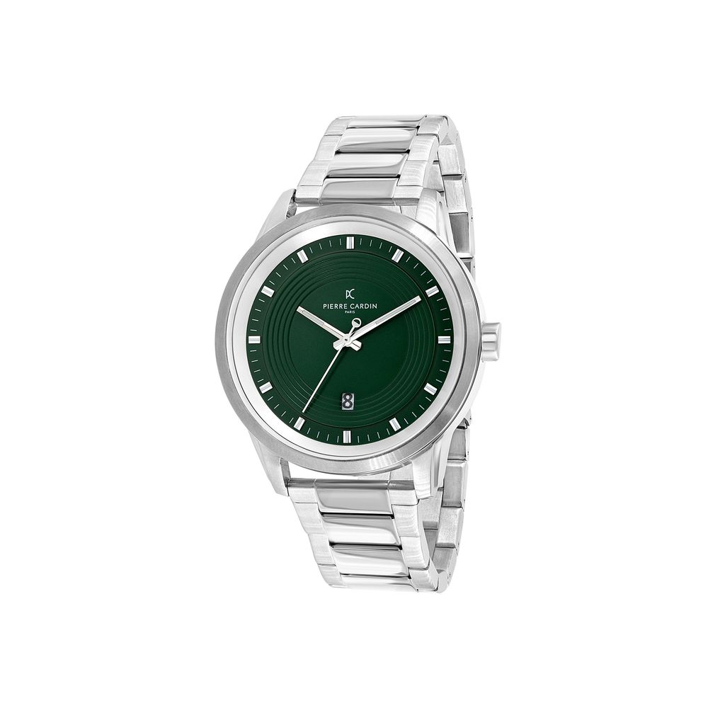 Pierre Cardin grijs roestvrijstalen horloge