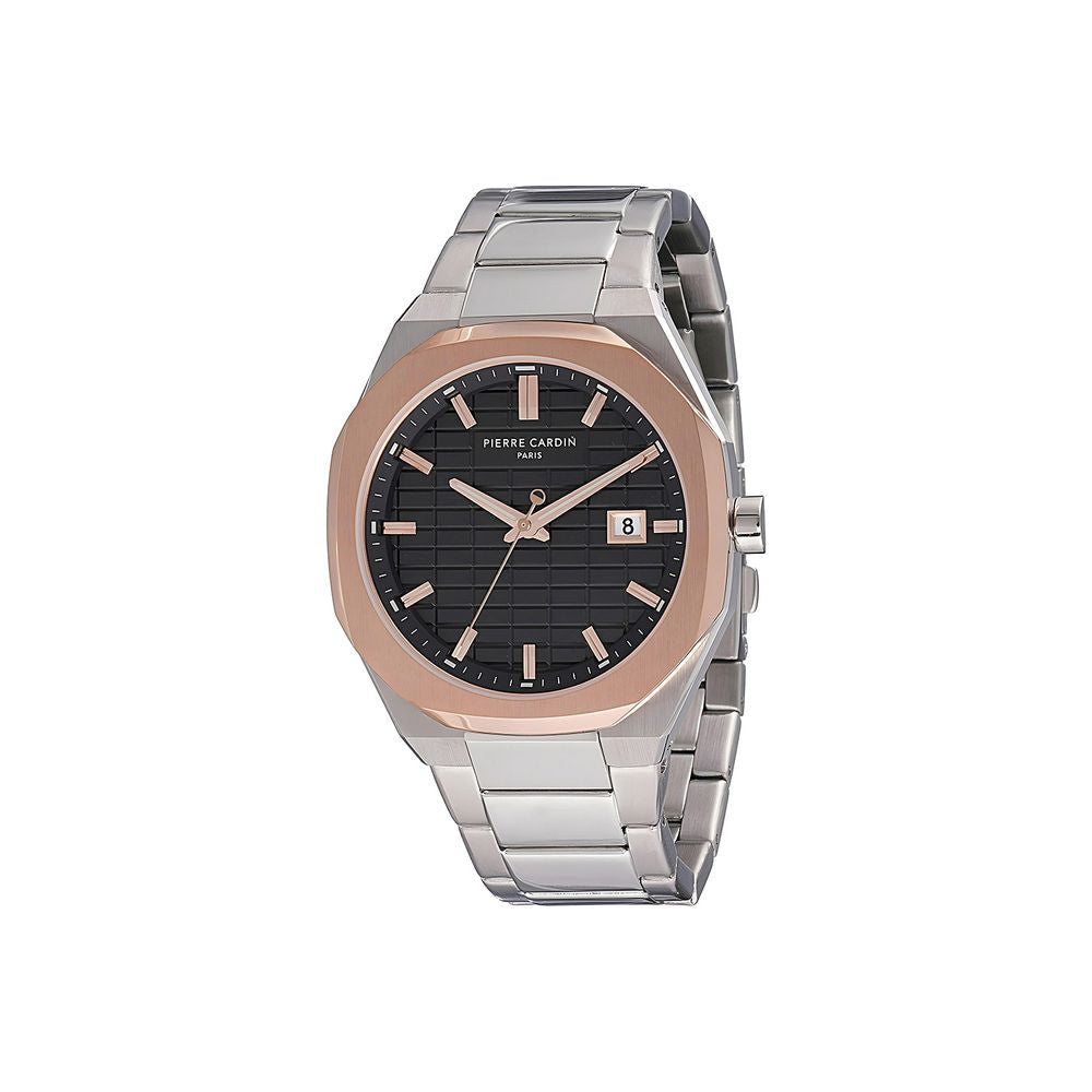 Pierre Cardin grijs roestvrijstalen horloge