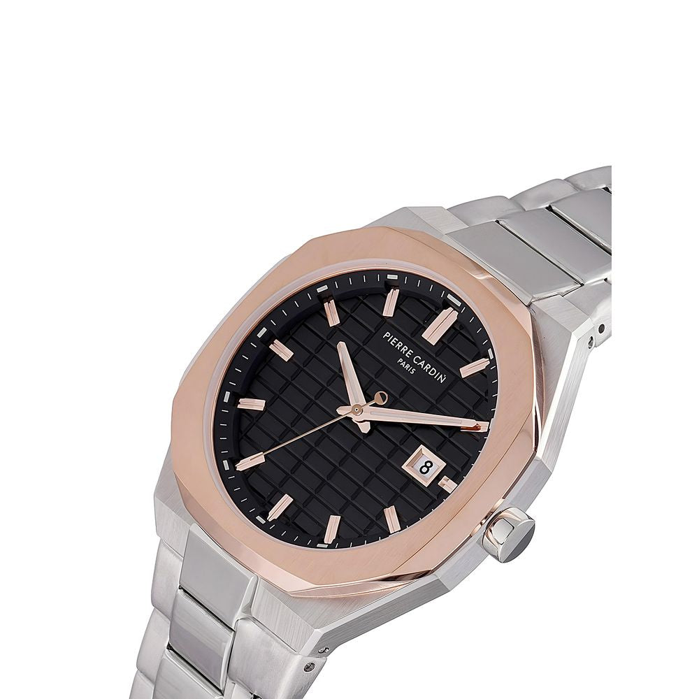 Pierre Cardin grijs roestvrijstalen horloge