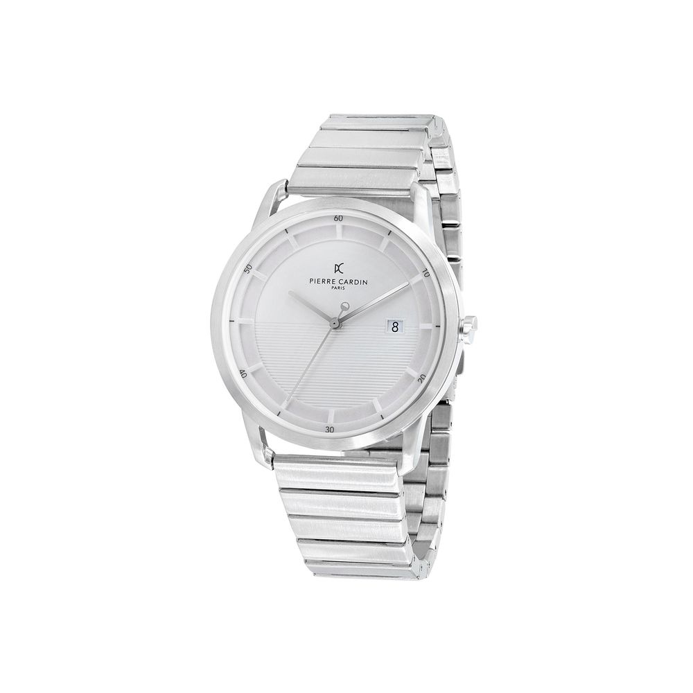 Pierre Cardin grijs roestvrijstalen horloge