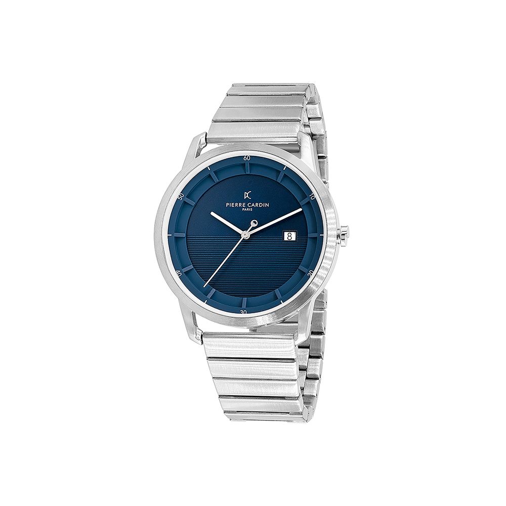Pierre Cardin grijs roestvrijstalen horloge