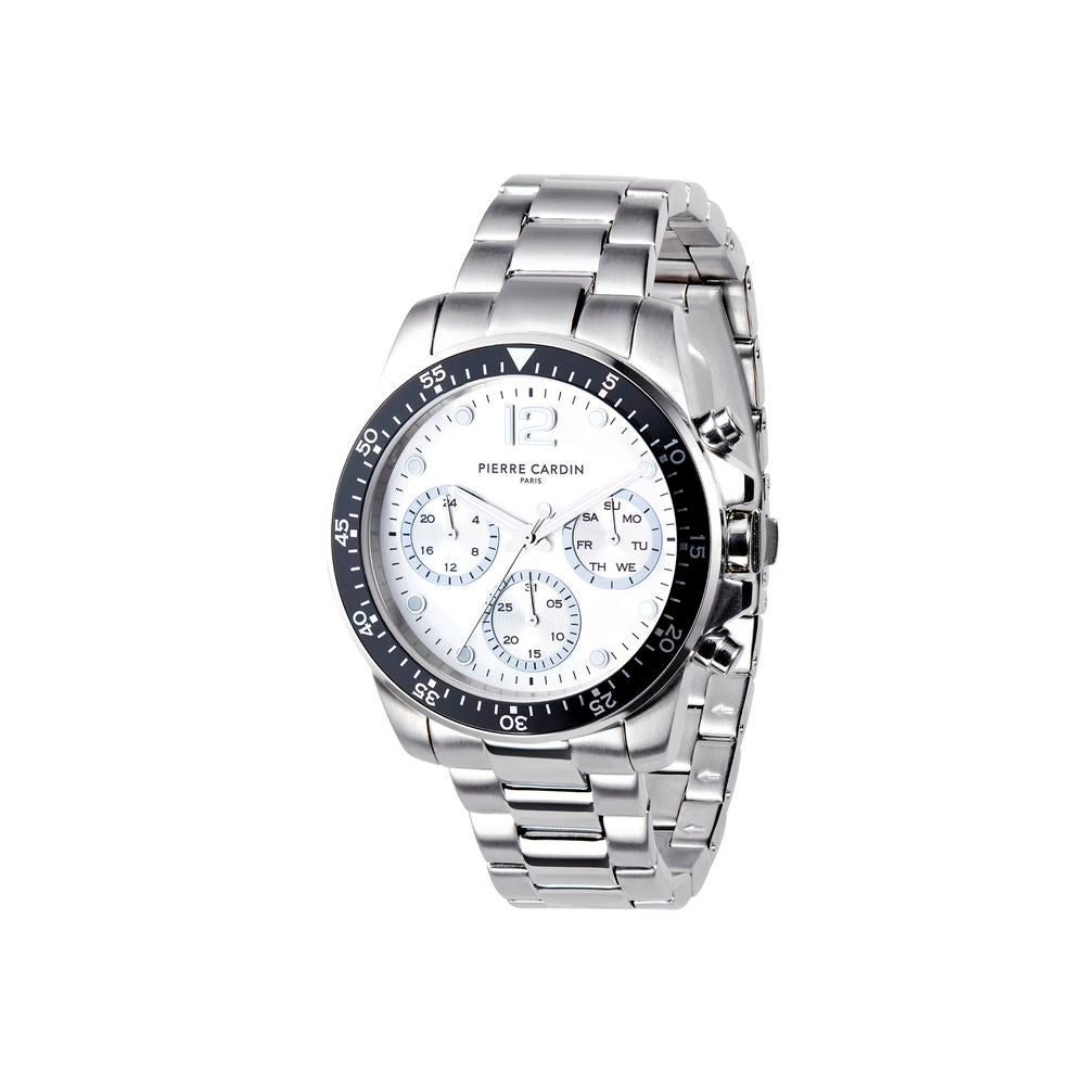 Pierre Cardin grijs roestvrijstalen horloge