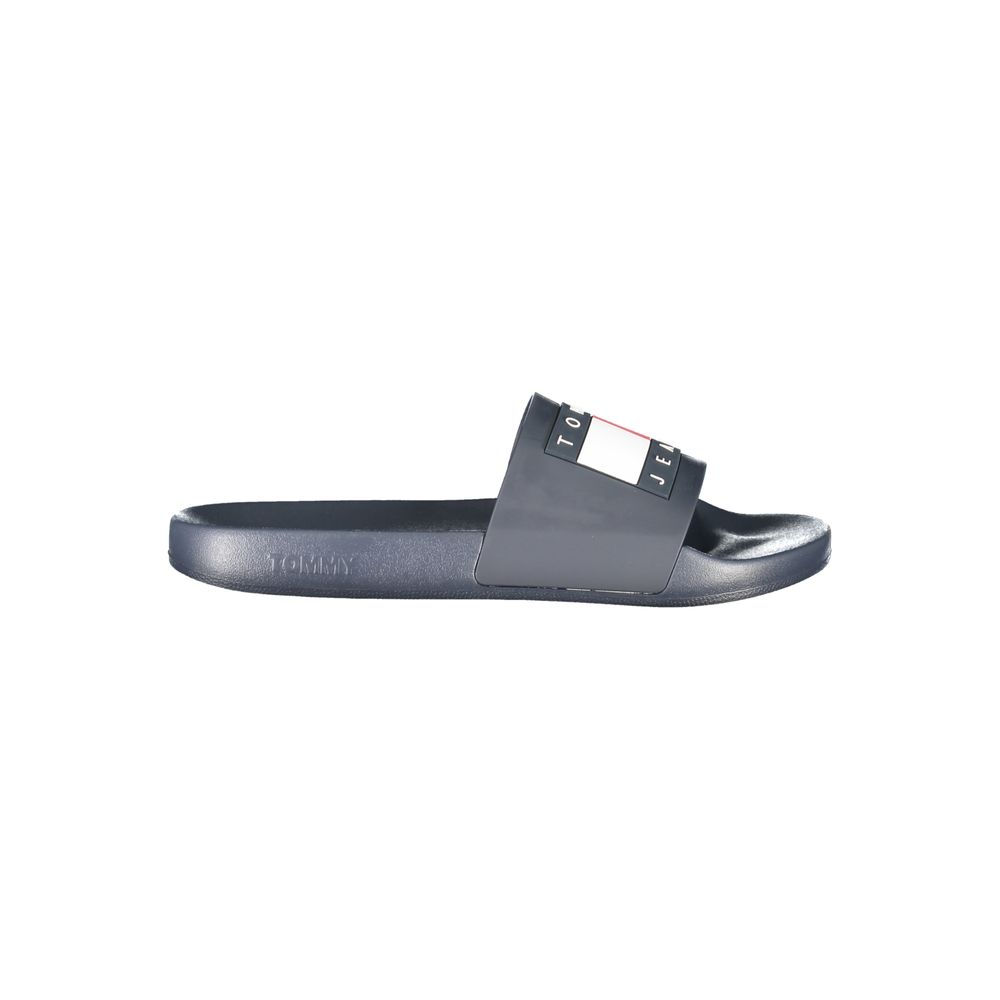 Tommy Hilfiger Blauwe Polyurethaan Heren Slippers