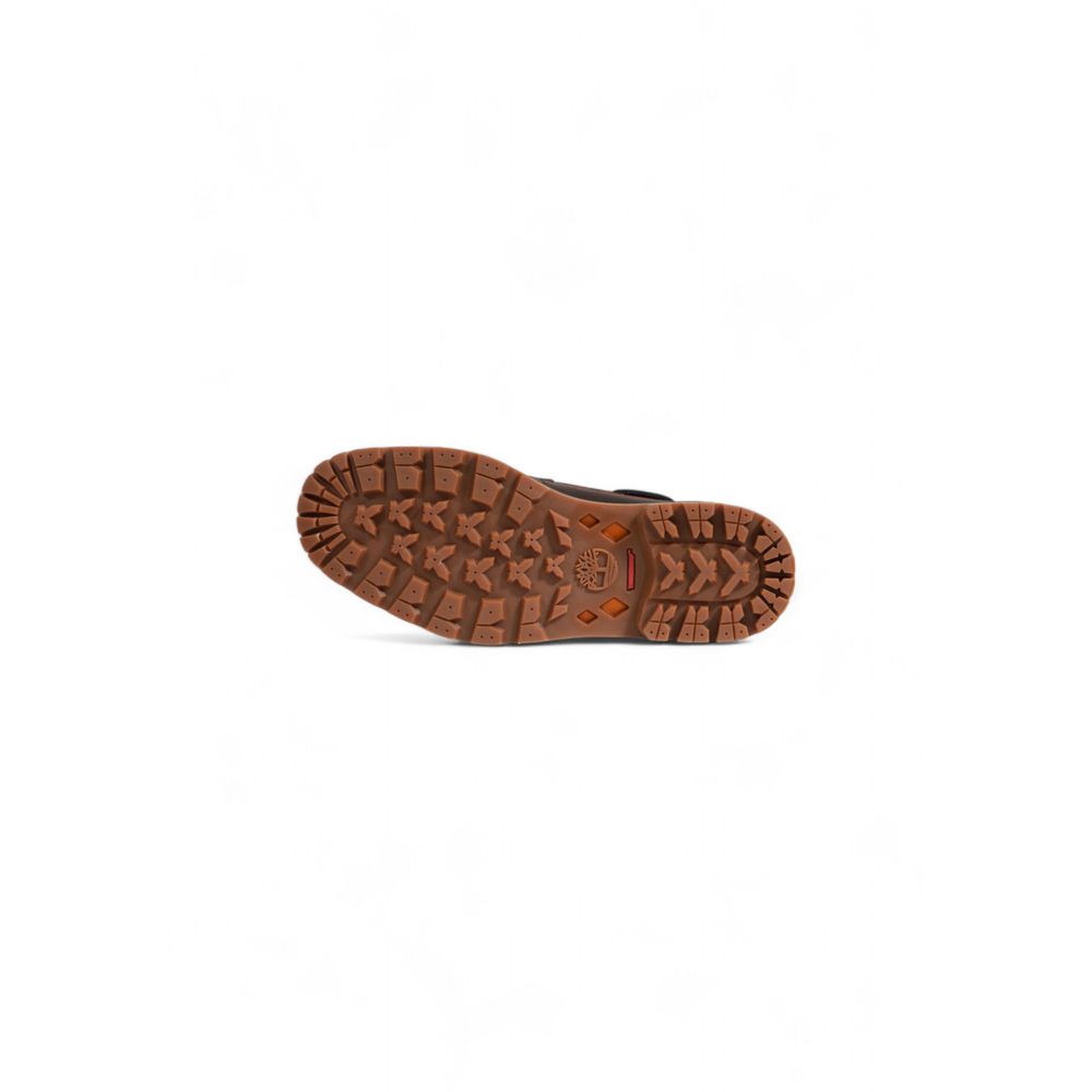 Bottes à lacets Timberland en tissu marron biosourcé