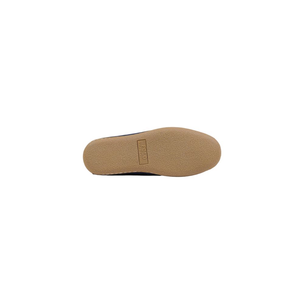 Ralph Lauren Blue suède leren pantoffels
