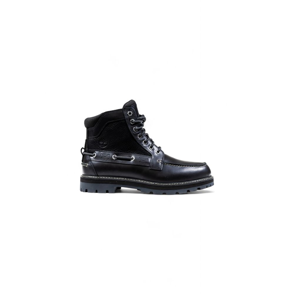 Bottes Timberland à lacets en cuir noir