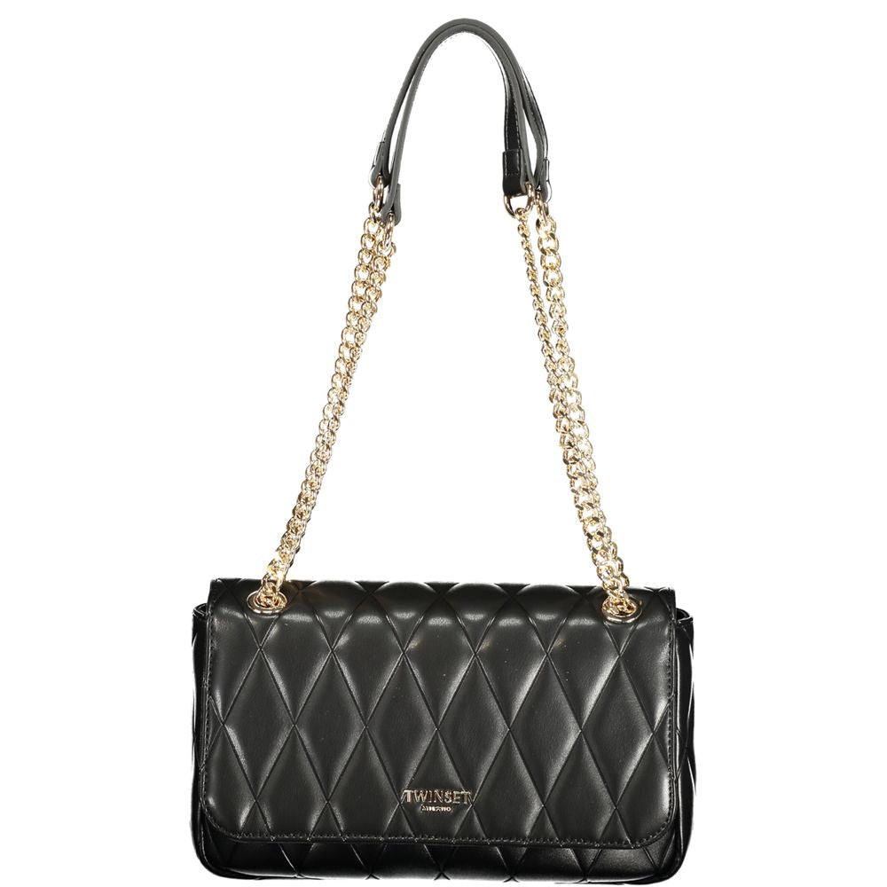 Twinset Black Polyurethane Women's Handbag