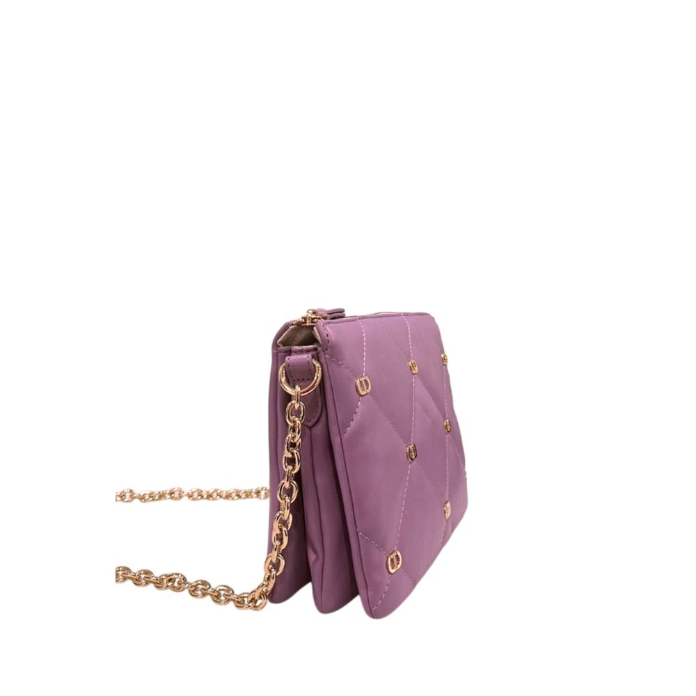 Twinset Purple Faux Leather Women's Crossbody Bag