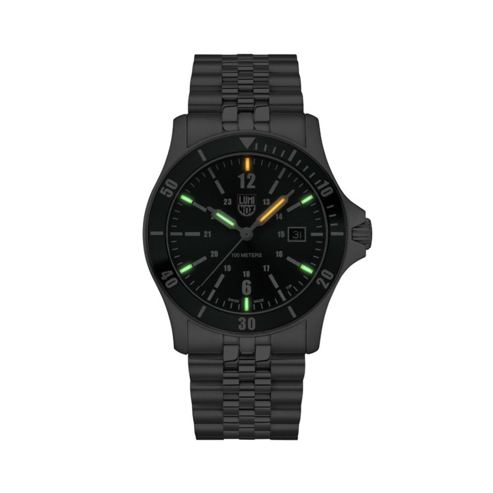 Luminox grijs roestvrijstalen sporthorloge