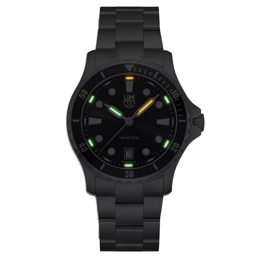 Luminox grijs roestvrijstalen sporthorloge