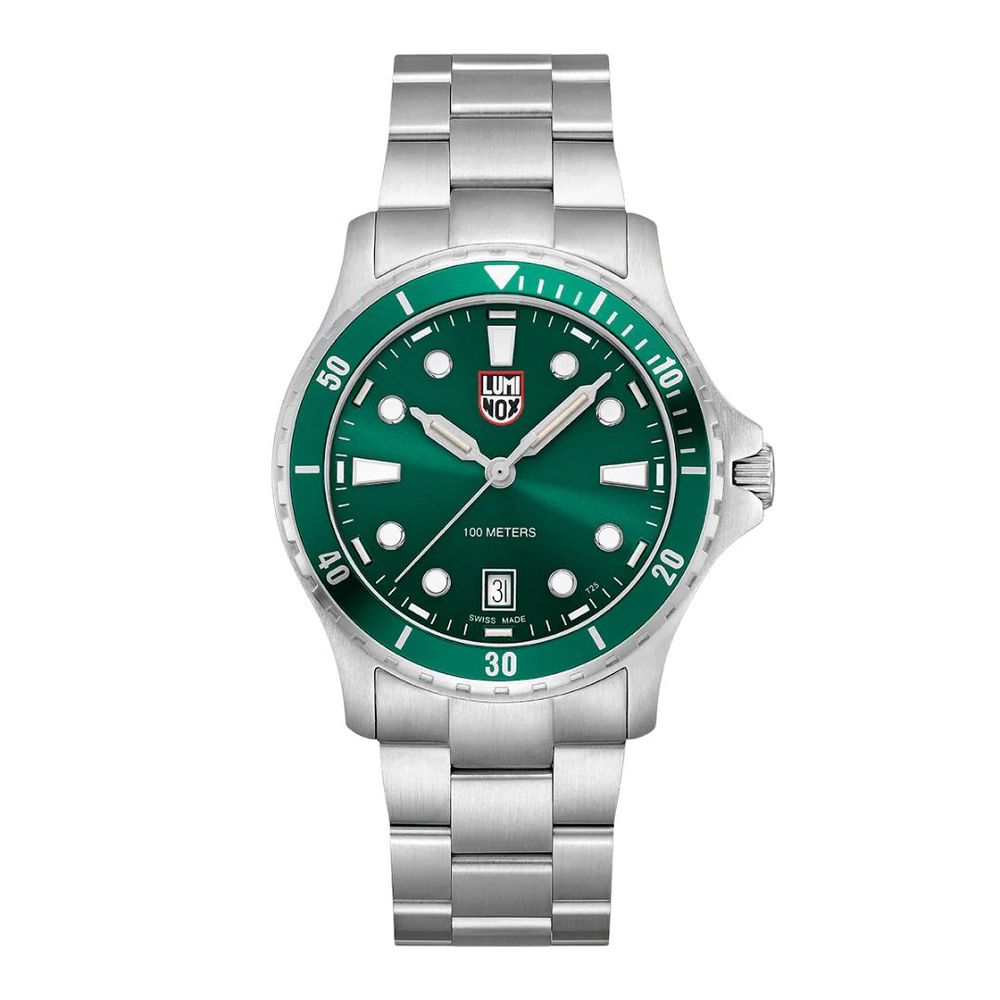 Luminox grijs roestvrijstalen sporthorloge