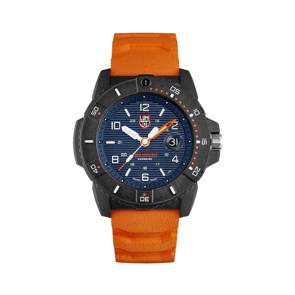 Luminox oranje rubberen sporthorloge