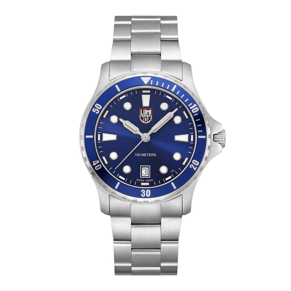 Luminox grijs roestvrijstalen sporthorloge
