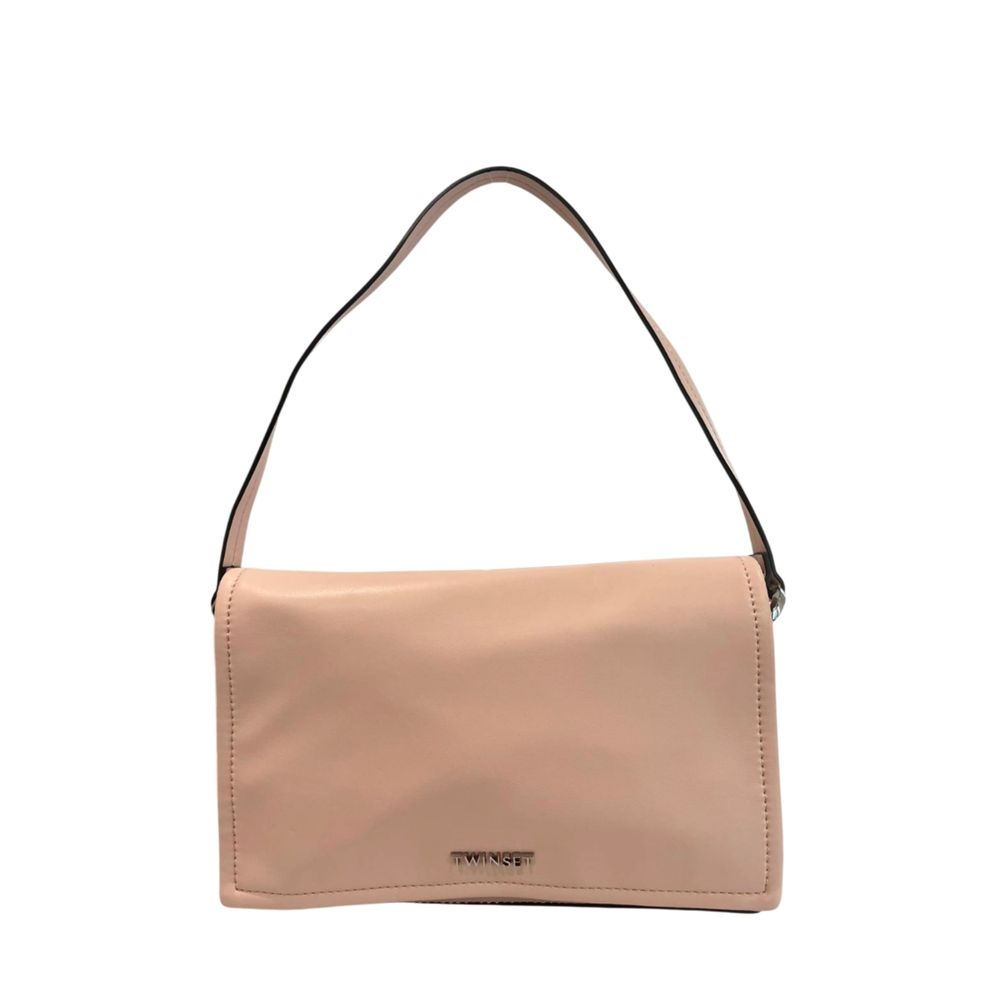 Twinset Pink Polyurethane Women's Shoulder Bag