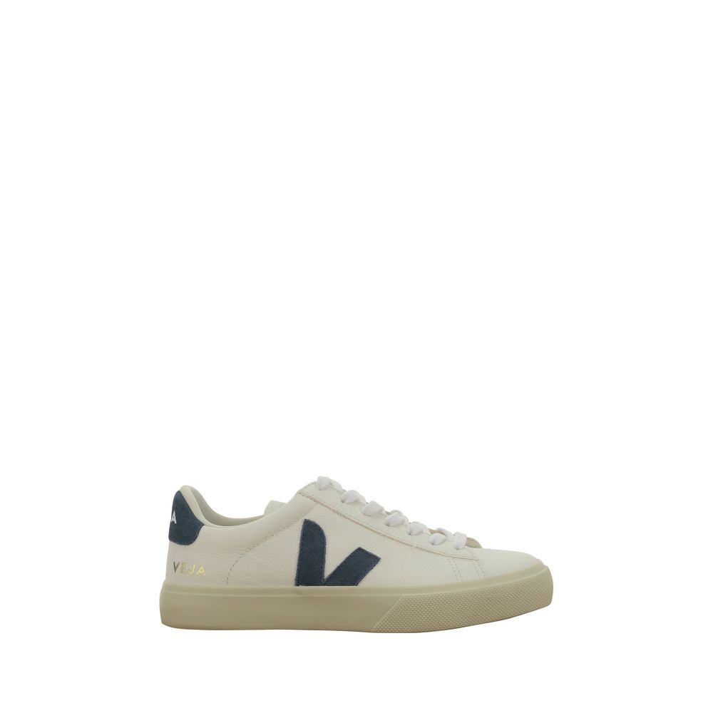 Veja Witte Kalfsleer Bos Taurus Lage Sneakers