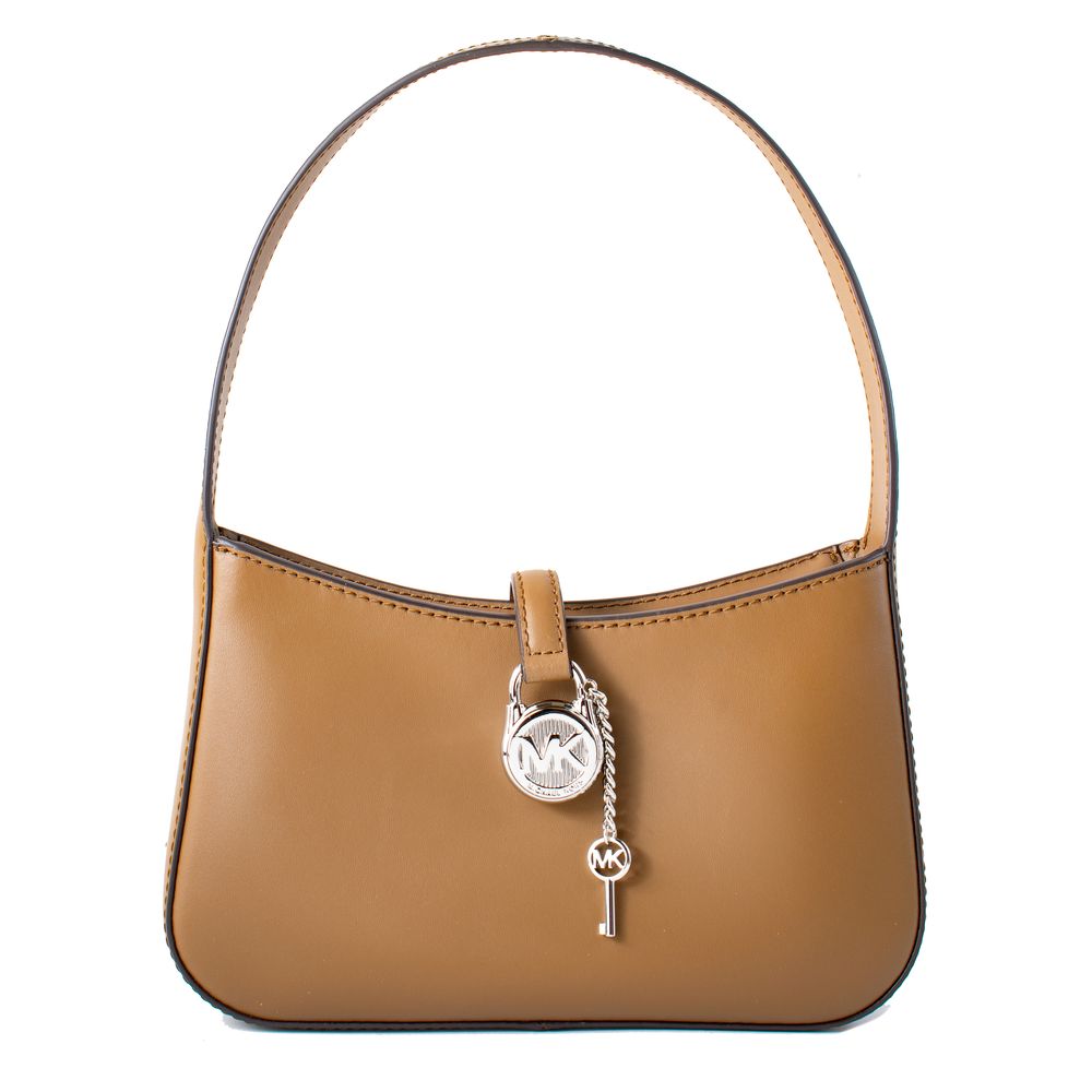 Sac à bandoulière en cuir marron Michael Kors