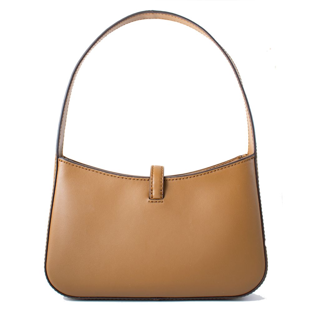Sac à bandoulière en cuir marron Michael Kors