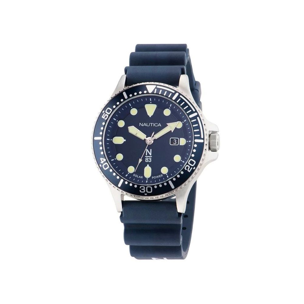 NAUTICA Blauw Synthetisch Sport Horloge
