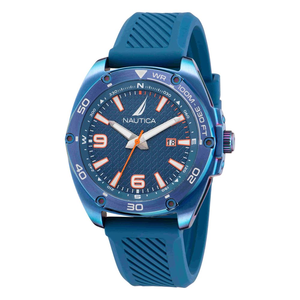 NAUTICA Blauw Synthetisch Sport Horloge
