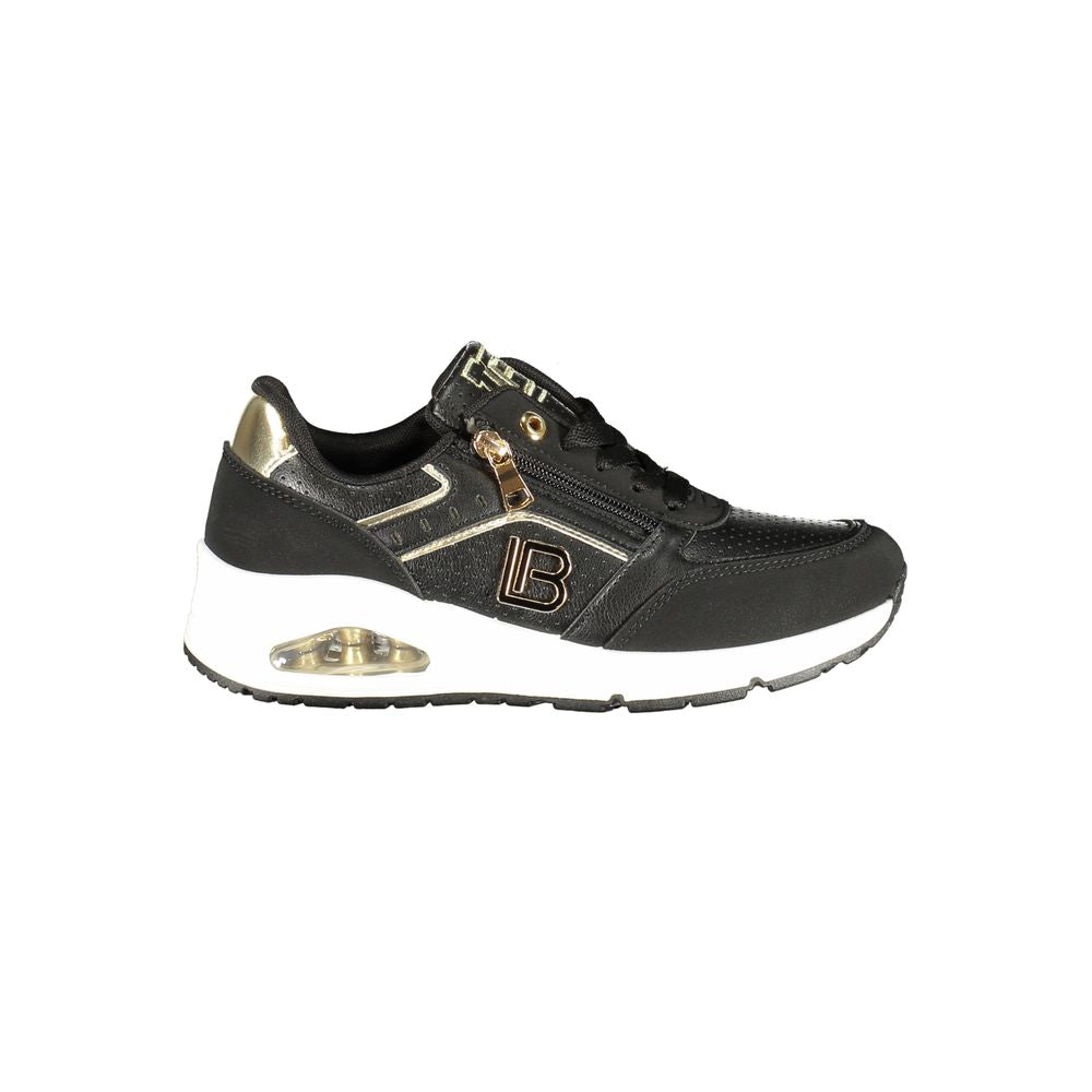 Laura Biagiotti Zwarte Polyester Dames Sneaker