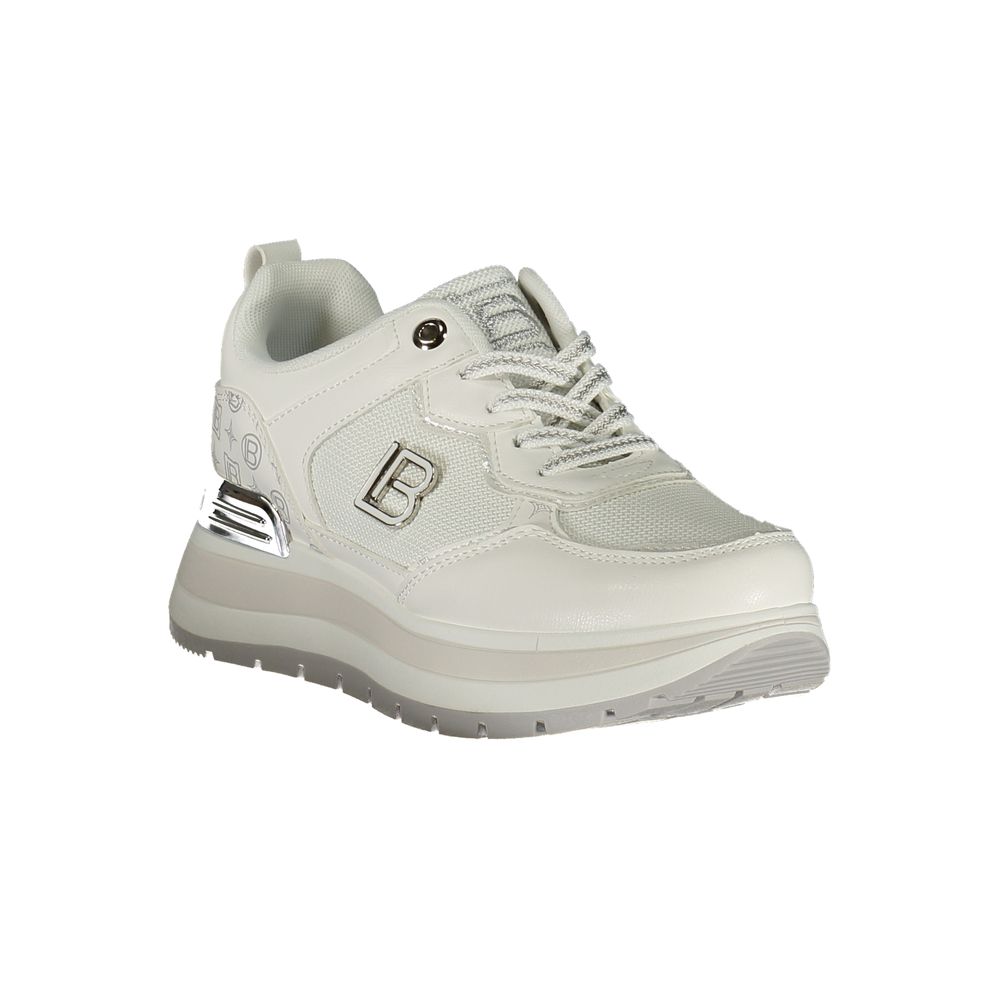 Laura Biagiotti Bianco Polyurethaan Dames Sneaker
