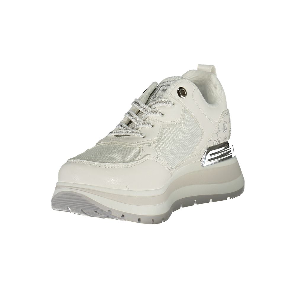 Laura Biagiotti Bianco Polyurethaan Dames Sneaker
