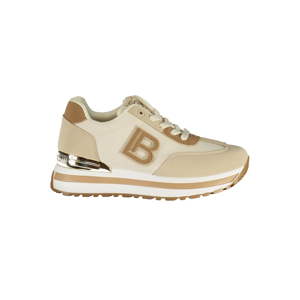 Laura Biagiotti Beige Polyurethaan Damessneaker