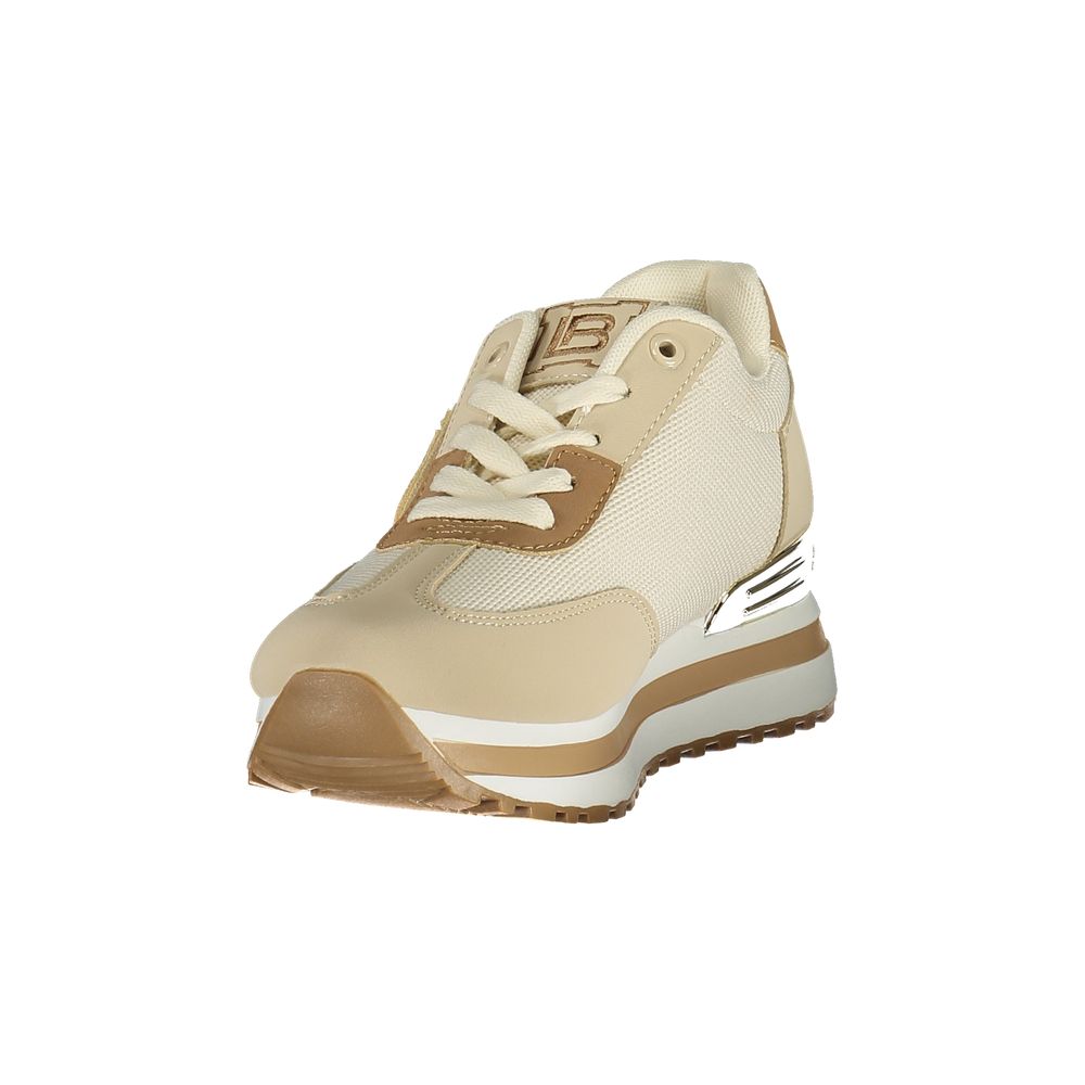 Laura Biagiotti Beige Polyurethaan Damessneaker
