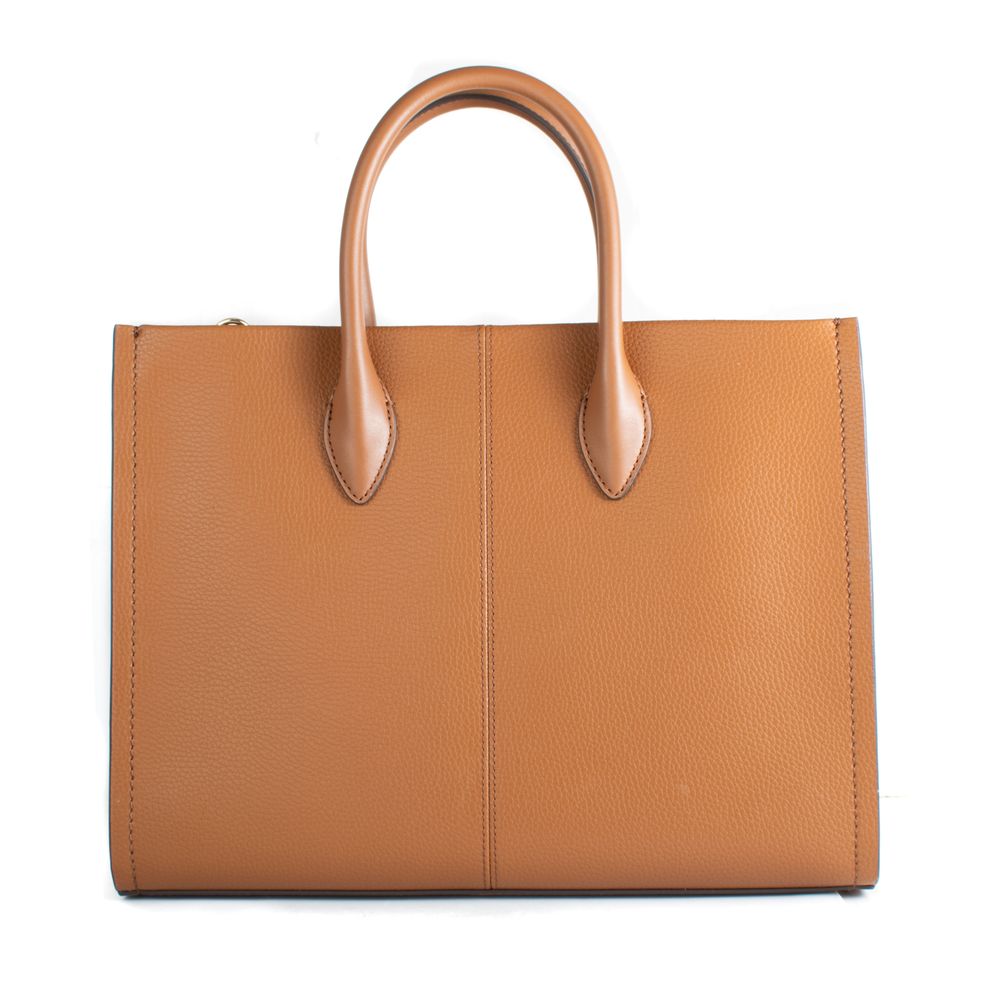 Sac à bandoulière en cuir marron Michael Kors