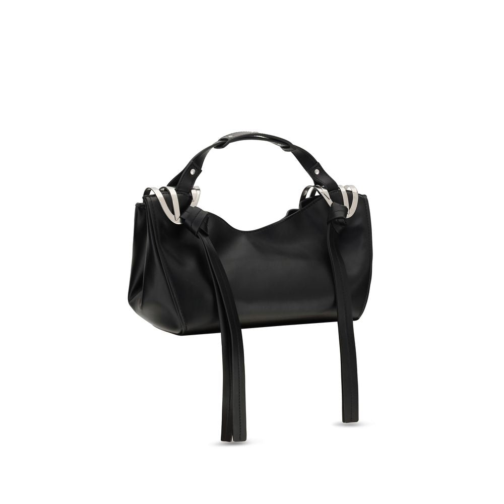 Diesel Sac à main en cuir de veau noir Bos Taurus