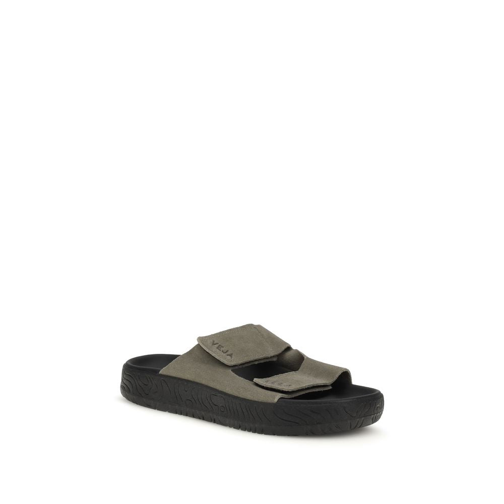 Veja Bicolor Platensandalen van kalfsleer