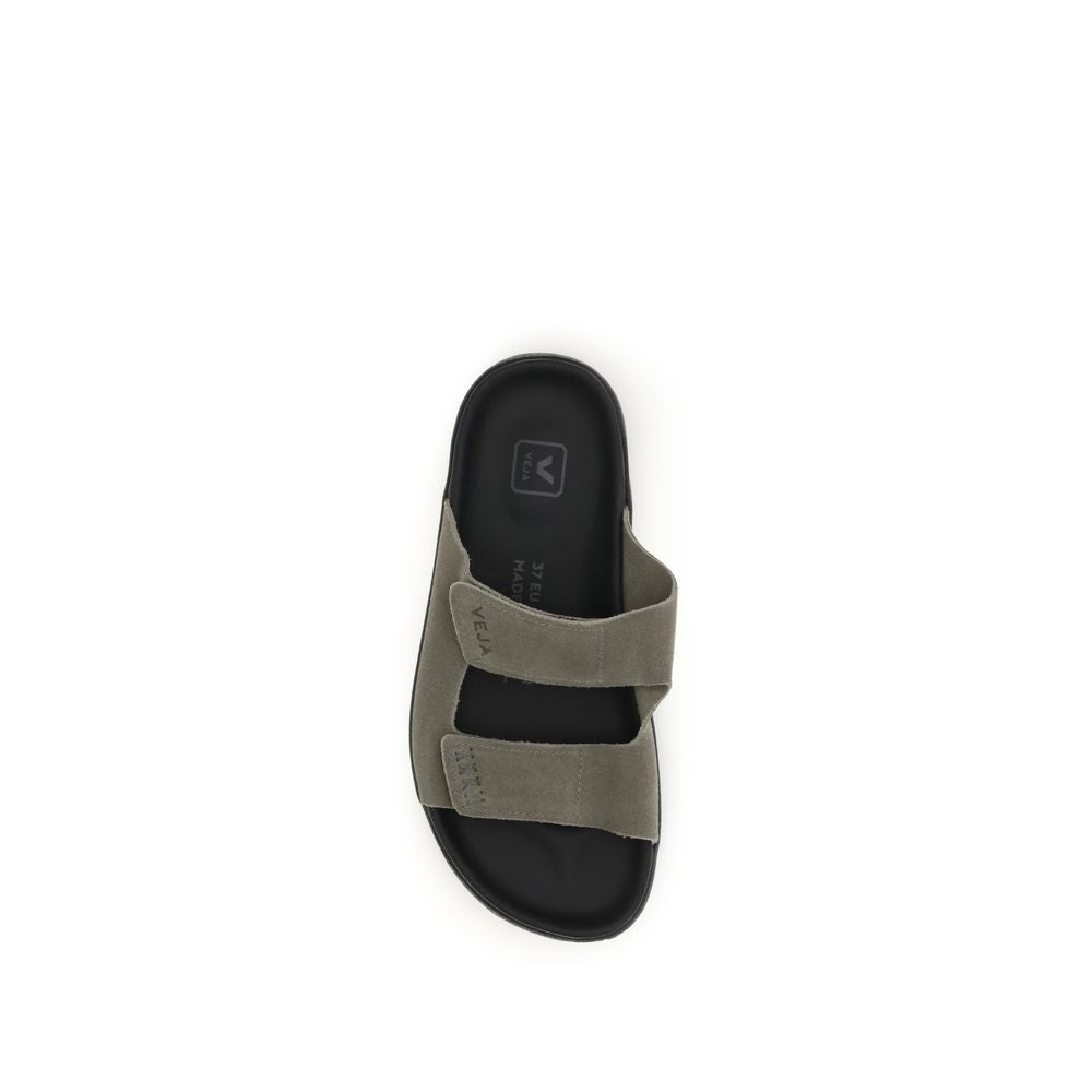 Veja Bicolor Platensandalen van kalfsleer