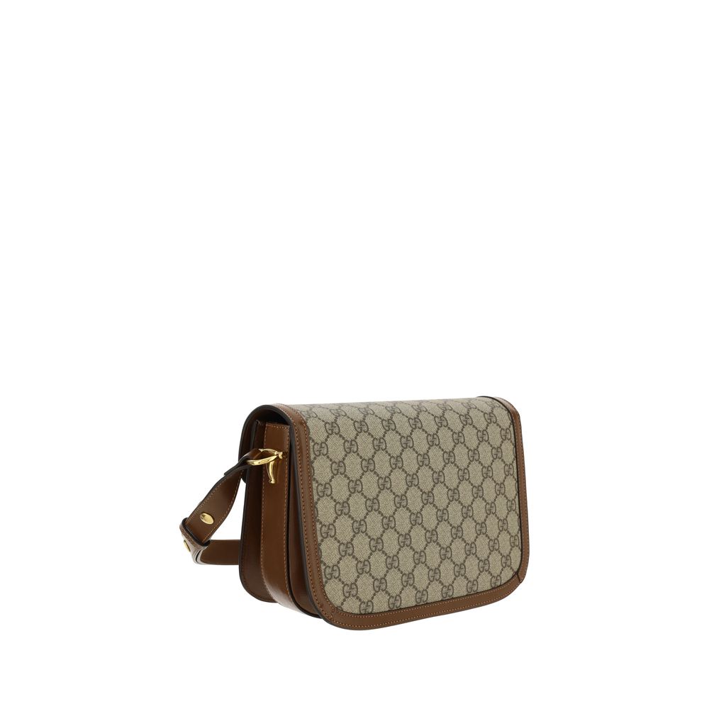 Gucci Beige Katoenen Handtas